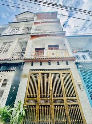 BÁN NHÀ ĐẸP 4 TẦNG HẺM XE HƠI NGAY MT PHẠM VĂN CHIÊU P1. AN HỘI TÂY 7x