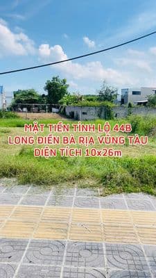 Bán đất long điền bà rịa vũng tàu