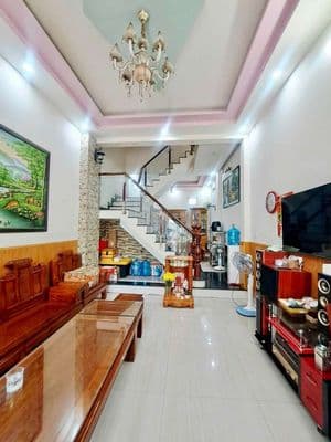 BÁN GẤP NHÀ 4 TẦNG HƯƠNG LỘ 2 HẺM XE TẢI DTSD208M2 NHỈNH 5 TỶ