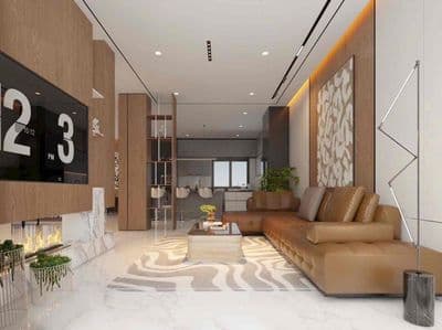 Cho thuê villa hồ bơi 6pn mới tinh gần gilden bay