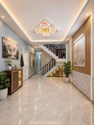 NHÀ ĐẸP SỔ HỒNG RIÊNG 4*14M 3PN HẺM 6M 2/ NGẮN LIÊN ẤP 123 VĨNH LỘC B