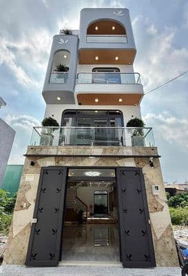 Nhà phố cao cấp ngay chợ hóc môn, kdc bùi thị lùng