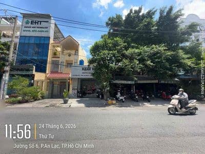 Bán nhà khu Tên Lửa, MT đường Số 6, P. Bình Trị Đông B, 6 x 21m, 1 l