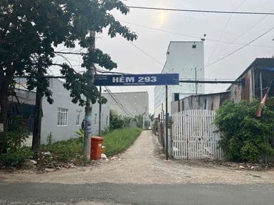 Bán đất thổ cư hẻm 293 Quang Trung