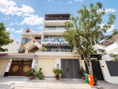 Cho thuê nhà nguyễn thái bình * 9x21m * trệt 2 lầu * full máy lạnh