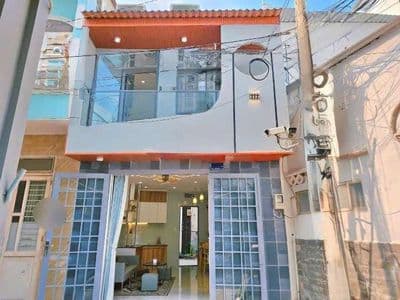 NHÀ 1 LẦU 22m2 HẺM XE HƠI TRƯỚC SAU ĐƯỜNG BÙI QUANG LÀ, GẦN EMART 2