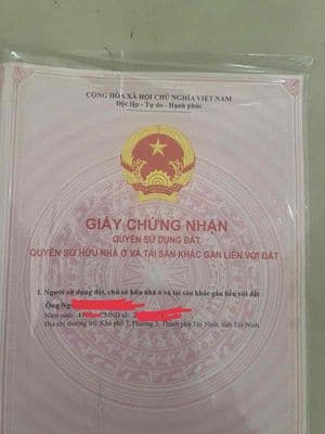 Bán đất Thổ Cư Lớn tại Trung Tâm Tp Tây Ninh củ