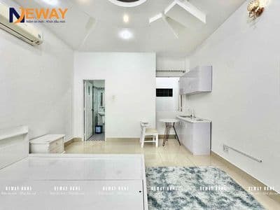 Studio mới xây full nội thất free xe - đầy đủ nội thất mới - sát vhu