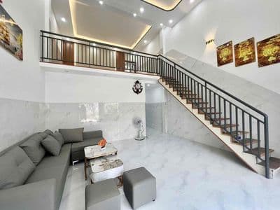 Nhà gác lửng 3 PN Đông Hoà - Hoà Xuân - hỗ trợ vay