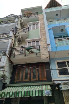 BÁN NHÀ 5 TẦNG , NGUYỄN THỊ TẦN, P2, Q8, GẦN CHỢ RẠCH ÔNG, DT:3,7X12.