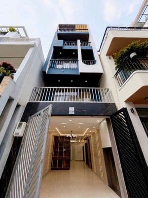 BÁN NHÀ HẺM XE HƠI KHU PHAN XÍCH LONG PHÚ NHUẬN 4X13M 5 TẦNG, CÓ T.MÁY