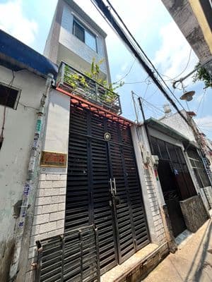 Nở hậu 6m2, Tân Phú, 75/3 đường D9, 4PN 4WC, Nhà mới - Vào ở ngay