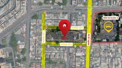 Căn hộ ngay trung tâm quận 8