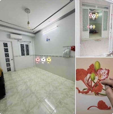 Nhà xinh, 1 trệt 1 lầu, hẻm rộng thoáng, 2p. ngủ ok