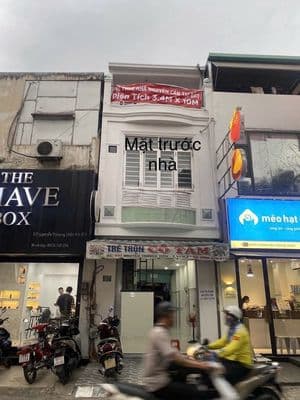 Nhà mt nguyễn thượng hiền q3, dt3.4x10m, trệt 2 lầu suốt, giá 25tr