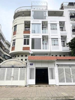 Cho thuê nhà mt võ văn kiệt q1, 4x16m trệt lửng 3 lầu st, giá 46tr