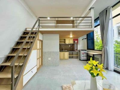 KHAI TRƯƠNG DUPLEX ĐẦY ĐỦ NỘI THẤT GÁC CAO