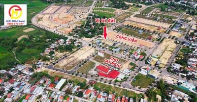 Chợ Lai Nghi (có sổ): Bán lô góc; dt 258 m2; Giá chỉ 16,6 tr/m2