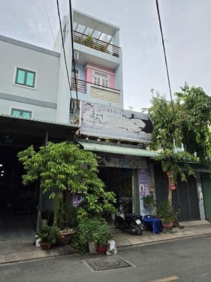 Bán gấp nhà 3 lầu 4x20, mặt tiền kdbb 12m, gần cổng KCN Vĩnh Lộc A