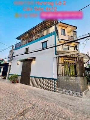 Nhà Bán Góc 2MT 3 Tấm Đúc 4.5 Tỷ Hẻm Xe Hơi Hương Lộ 2, Quận Bình Tân