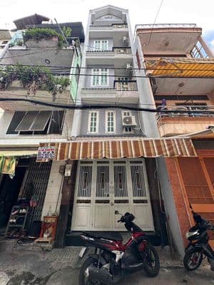 Nhà mới 5 tầng - xe hơi thông - 90m2 - loanh quanh 7 tỷ