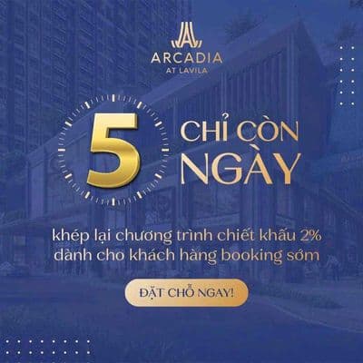 ARCADIA AT LAVILA NHAD BÈ CHỈ 4 tỷ/ căn nội thất cao cấp