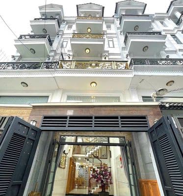 Hẻm Xe Hơi Thống Nhất P11 diện tích:4x16m 4 Lầu-5 phòng-- 5wc