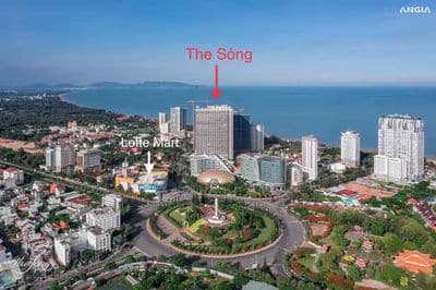 Giám 50tr bán nhanh căn hộ chung cư The Sóng Vũng Tàu 2pn giá 2ty2