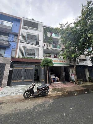 cho thuê nhà 1 trệt 2 lầu kdc An Sương