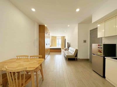 Làm sao tìm được nơi đâu căn studio vibe gỗ xinh tại q2 như này
