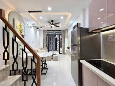 Nhà Xuân Phương 4 tầng full nội thất 5 tỷ, gần ĐH Đông Á