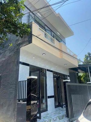 Nhà 2 mê Đông Hoà - Hoà Xuân đường oto thông ngay Phan Văn Đáng