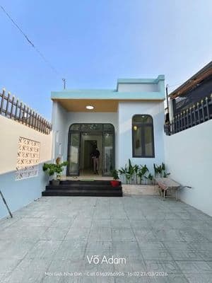 Nhà 135m2 thổ cư, 2PN, hướng Tây Bắc tại Bình Dương