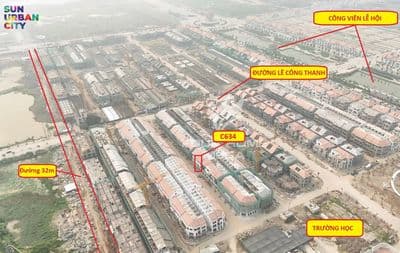 Bán nhà 60m² Sun Urban City Hà Nam 4.6 tỷ