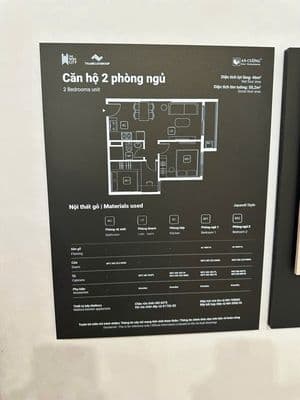 Căn hộ 2PN1WC TT 370tr, NH hỗ trợ vay, tặng full nội thất cao cấp
