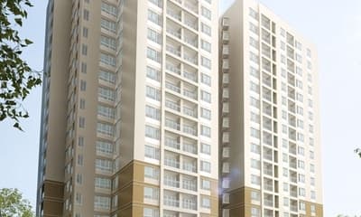Chung cư Khuông Việt 68m2, 2 phòng ngủ tặng nội thất có sổ hồng sẵn