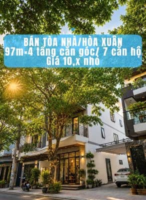 7 CĂN HỘ/2 MẶT KIỆT 4 TẦNG NGUYỄN QUANG DIỆU- HÒA XUÂN – 385M² SÀN