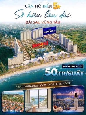 Căn hộ biển Sun Group tại Tp.HCM, sở hữu lâu dài