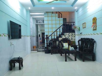 Nhà bán 3 Tầng-4 x 20-3 pn MT 10m KDC Phú Lợi Phạm T Hiển P7Q8- SHHC