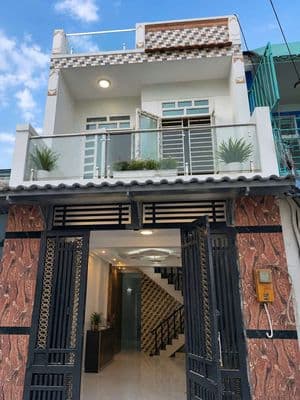 Bán nhà shr liên ấp 123 dt: 4*14m 1t+ lầu 3pn 2w hẻm xe ô tô