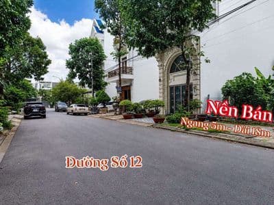 Nền đường số 12 khu dân cư văn hoá tây đô
