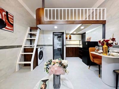 NGAY TRƯỜNG IUH, GÁC CAO MỚI - FULL NỘI THẤT