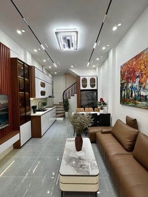 Nhà mặt ngõ kinh doanh ô tô Tam Trinh, Hoàng Mai