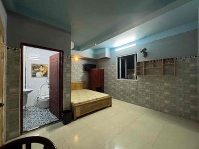 Cho thuê nguyên tầng CHDV 1PN, 1 phòng bếp, sân giặt phơi riêng