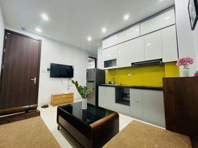 cho thuê nhà Ngã Tư Sở 2pn 8tr full đồ