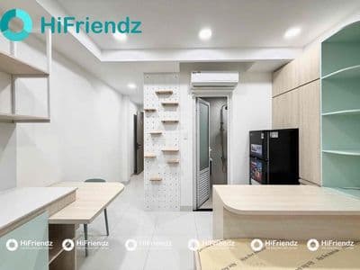 STUDIO FULL NỘI THẤT – CỬA SỔ VÒM SIÊU ĐẸP | TÊN LỬA – VÀNH ĐAI TRONG