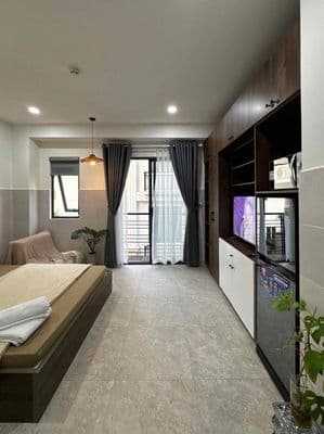 HỖ TRỢ KHÁCH 500K KHI CHỐT LIỀN MÃ STUDIO BAN CÔNG ĐẦY ĐỦ BỘI THẤT MƠI