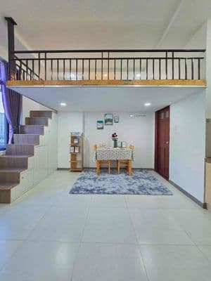 CĂN HỘ GÁC FULL NỘI THẤT - NGAY MŨI TÀU ÂU CƠ & BÀU CÁT