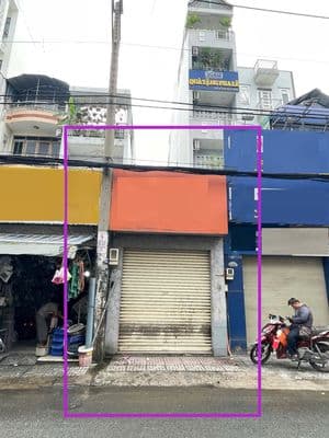 Mặt Tiền Đường Nguyễn Thị Nhỏ Khu Trường Học Và Ăn Uống.