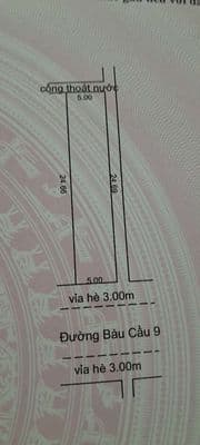 Bán lô đất đường Bàu Cầu 9 Hòa Xuân, Đà Nẵng